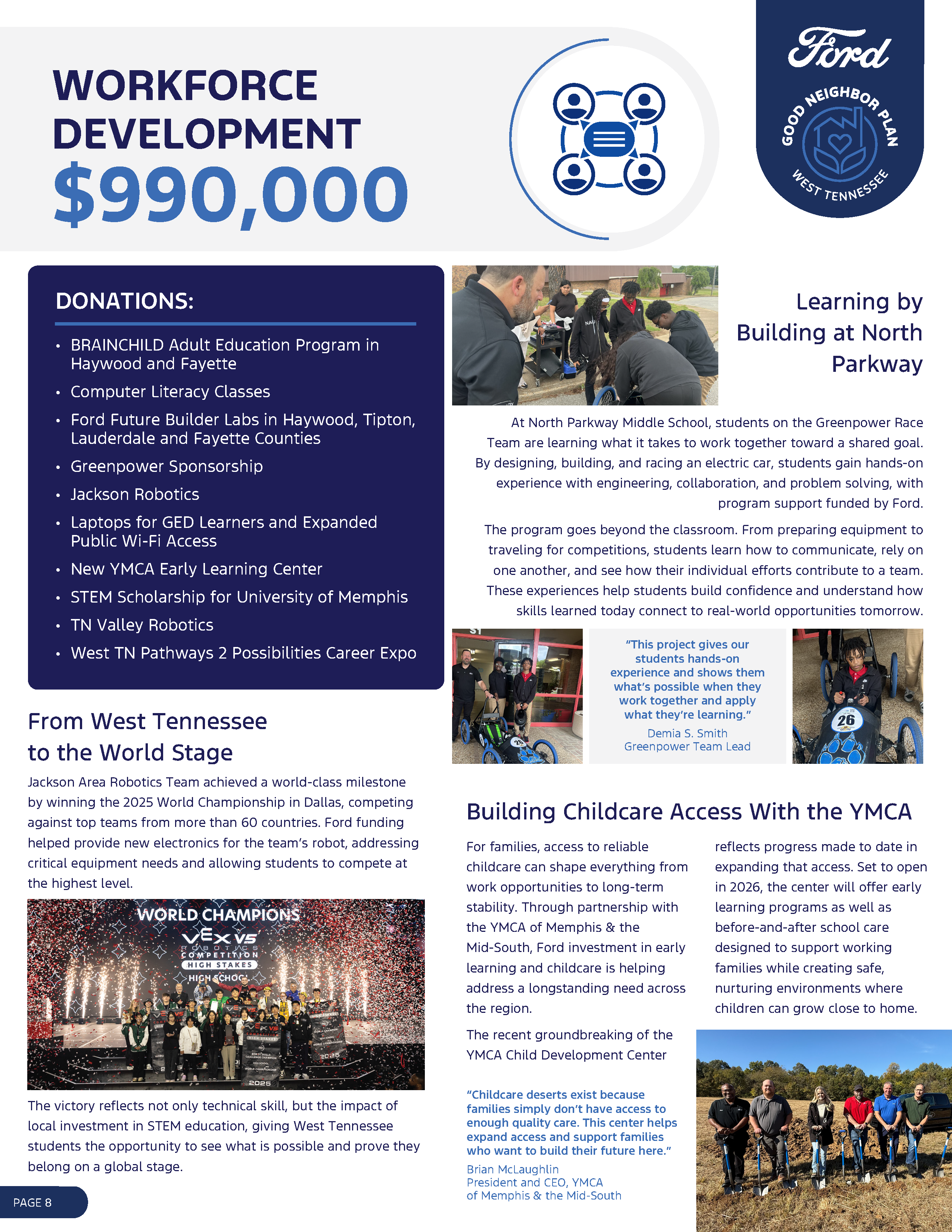 Good Neighbor Plan Progress Report Page 9